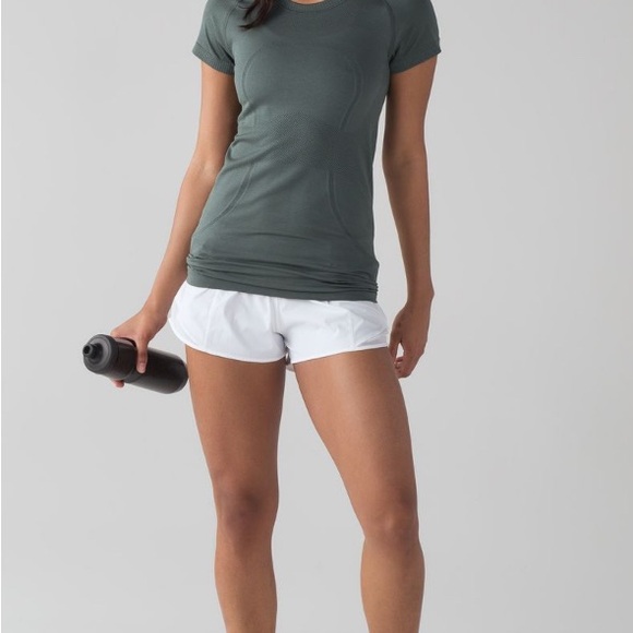 Lululemon Swiftly Tech Short Sleeve Crew Dark Forest / Dark Forest - Picture 5 of 9